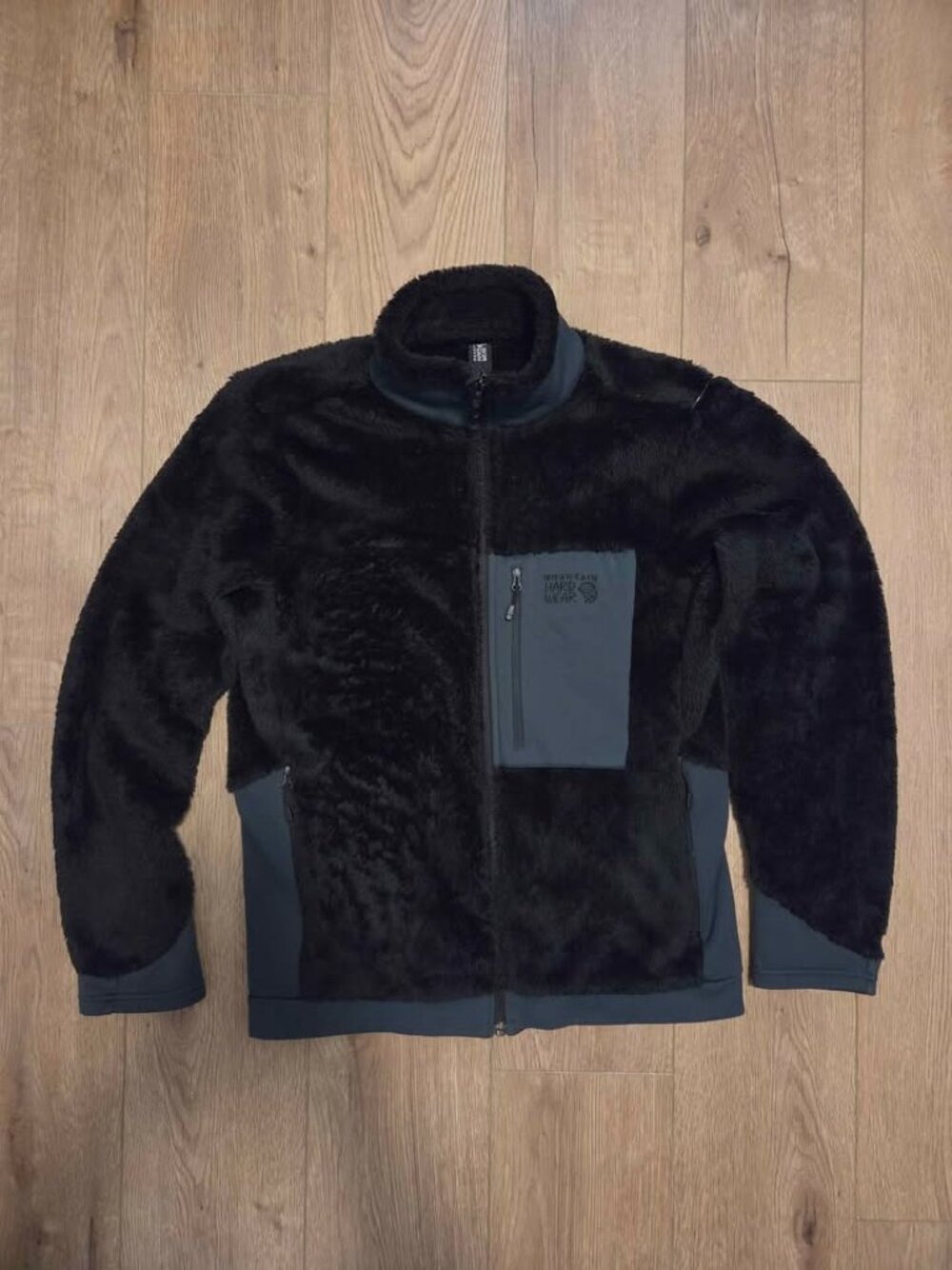Mountain Hardwear Polartec High Loft Jacket Men’s M Black Fleece Outdoor